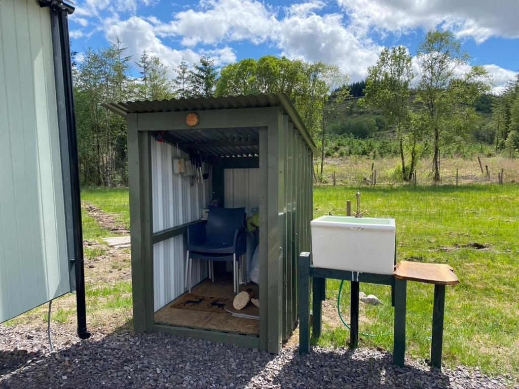 Wee Highland Hideaway Hut Vila Dalmally Exterior foto